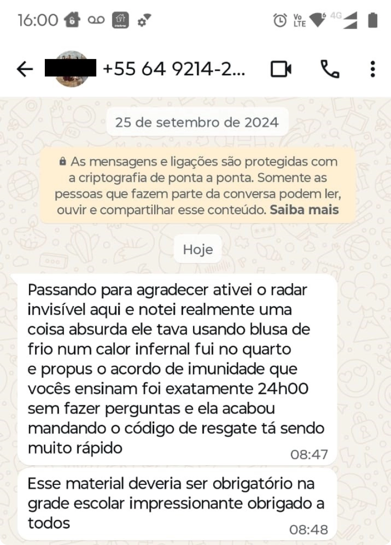 Depoimento 1
